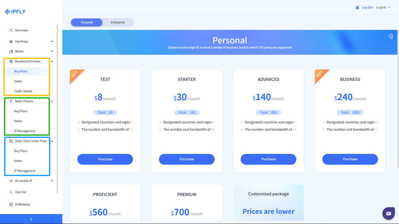 NestBrowser BrowserStep 1: Register/Login and Select Package